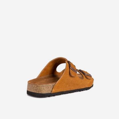 Aussie Victoria Suede Leather Unisex Slipper