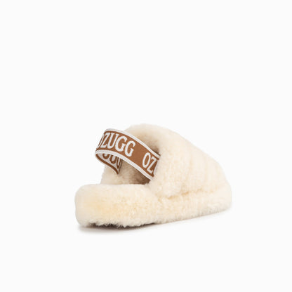 Ugg Kids Brooklyn Fluff Slide OB748