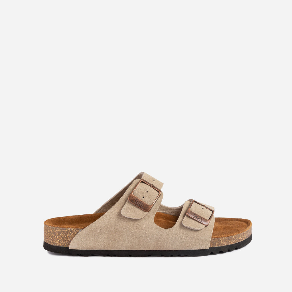 Aussie Victoria Suede Leather Unisex Slipper