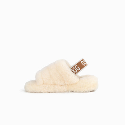 Ugg Kids Brooklyn Fluff Slide OB748