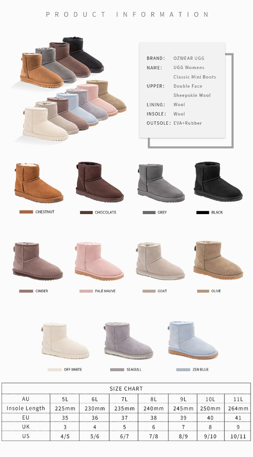 UGG CLASSIC MINI BOOTS(WATER RESISTANT) OB360