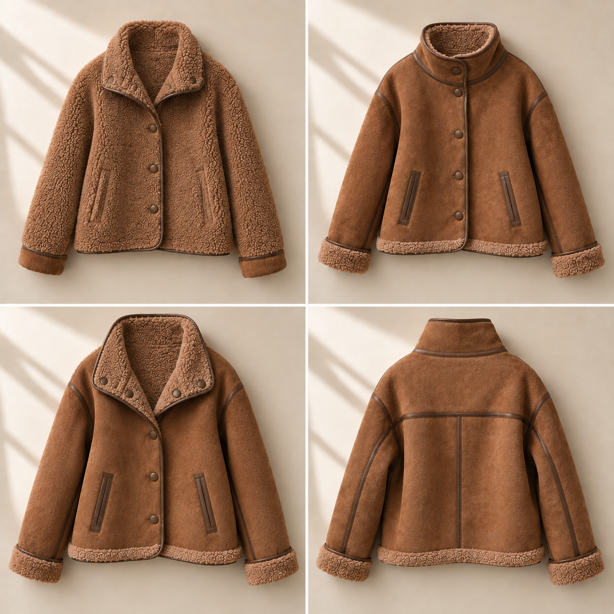 Reversible Shearling Jacket