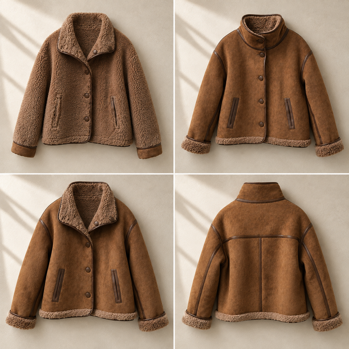 Reversible Shearling Jacket