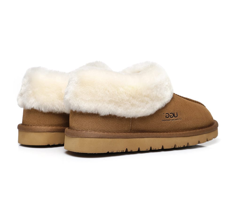 Unisex Sheepskin Homey Slippers