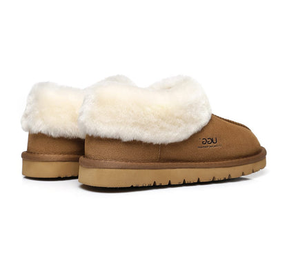 Unisex Sheepskin Homey Slippers