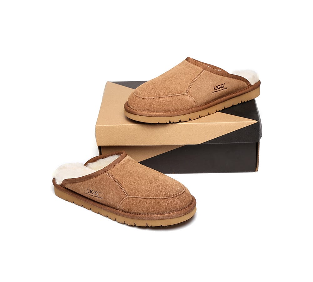 Mens Bred Scuffs slipper